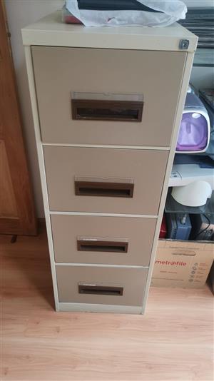 Office four draw filing cabinet