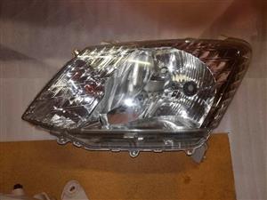 Isuzu D MAX headlamps 2013 to 2016 original Isuzu Hella left hand