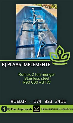 Rumax 2 ton menger