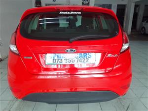 2015 Ford Fiesta 1.4 Trend manual Red Color Petrol 