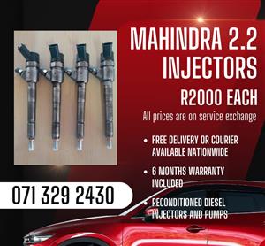 MAHINDRA 2.2 INJECTORS FOR SALE WITH WARRANTY 