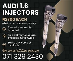 AUDI 1.6 DIESEL INJECTORS FOR SALE WITH WARRANTY