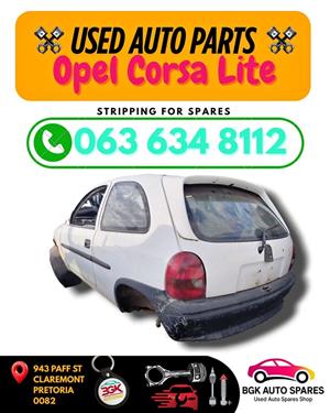 Opel corsa lite stripping for spares Call me 4 prices