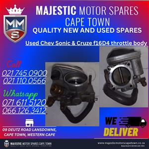 Chev Sonic/Cruze F16D4 throttle body for 1.6