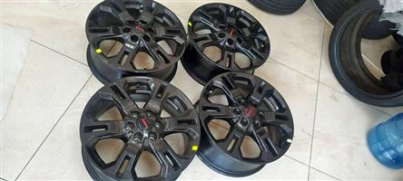 17 inch Nissan navara rims