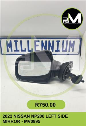 2022 NISSAN NP200 LEFT SIDE MIRROR - MV0895  