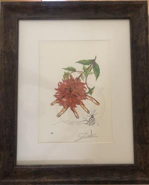 2 x Artworks Pablo Picasso & Salvador Dali with valuation certificate
