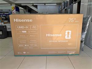 Hisense 75” Smart 4K UHD TV – World Cup Special
