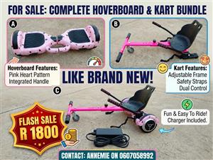 Hoverboard and hoverboard cart