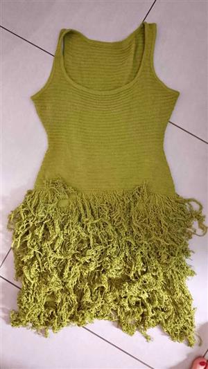 Brand new ladies mini knitted dress.  Never worn. Size small