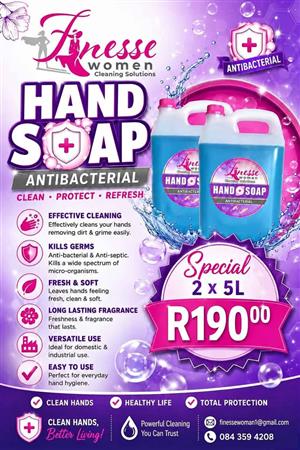 Anti bacterial hand soap