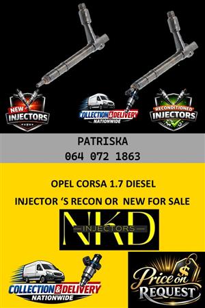Diesel Injectors Specialists - nationwide Delivery - for Opel Corsa 1,7 