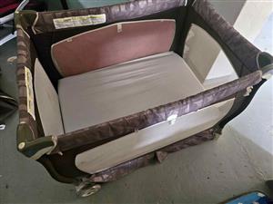 Immigration Sale Baby Cot with Mattress (Negotiable)