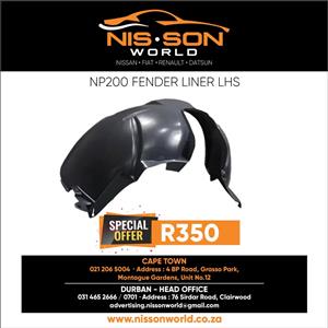 NISSAN NP200 FENDER LINER LHS