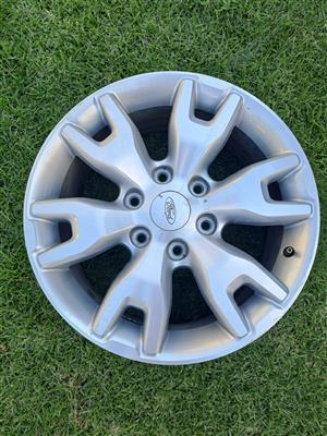 2015 - 2018 Ford Wildtrak 4x4 18" rims