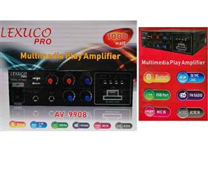 Bluetooth Mini Home Amplifier, New with 1 year and includes delivery