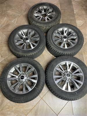 18" Isuzu KB rims for sale