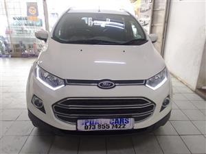 2015 FORD ECOSPORT 1.5 TDCI MANUAL DIESEL SPARE KEY SERVICE HISTORY WHITE LEATHER  