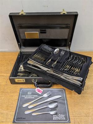 CUTLERY IMPORTED SOLINGEN  FROM  EUROPE 10 PIECE SETTING  