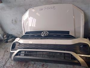 VW T-Cross Normal Bumper, Grill and Bonnet for Sale whatsapp 