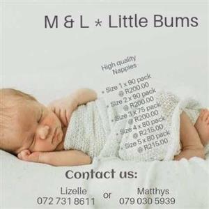 High quality nappies, pull ups, swim diapers & wet wipes