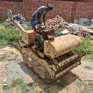 2013 Roller Stampede PR75-50 Pedestrian Roller with Diesel Engine 750mm - Double drum vibratory compaction - Sandton