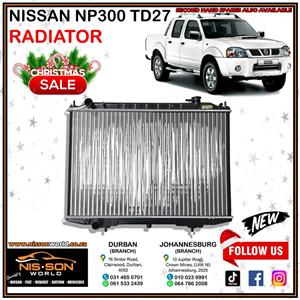 NISSAN NP300 TD27 RADIATOR