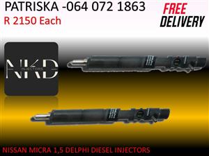 NISSAN MICRA 1,5 DIESEL INJECTORS