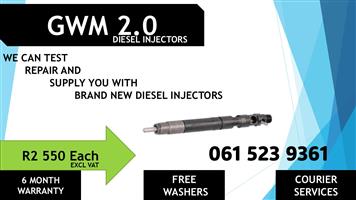 DIESEL INJECTORS FOR GWM STEED FOR SALE 