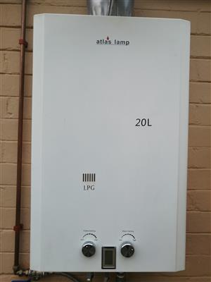 Atlas 20 l gas water heater | Junk Mail