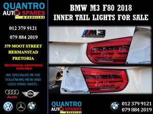 BMW M3 F80 2018 Inner Tail Lights For Sale