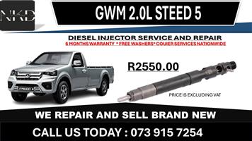 GWM 2.0L STEED 5 Diesel Injectors 