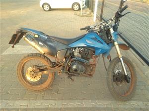 Bashan 250cc semi off-road for sale R15000 neg. Needs attention. Engine in100 pe