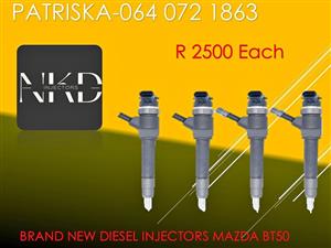 AFFORDABLE BRAND NEW DIESEL INJECTORS FOR MAZDA BT50 FOR SALE