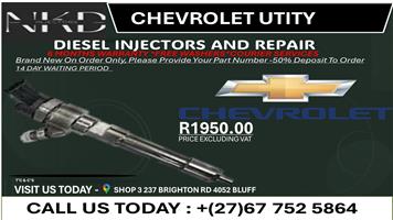 Chevrolet Utity Diesel Injectors on Recondition