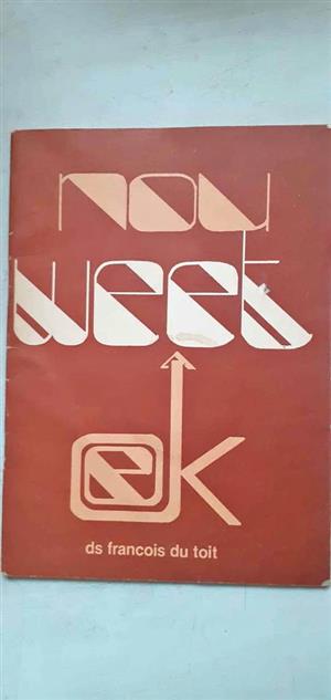 Nou weet ek - Ds Francios du Toit