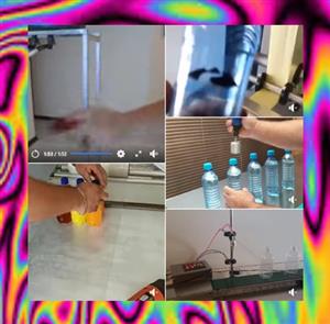 Juice bottling plant.