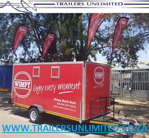 4500 X 2000 X 2200  MOBILE KITCHEN / FOOD TRAILER / CATERING TRAILER.