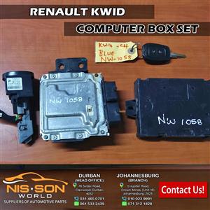 RENAULT KWID COMPUTER BOX SET