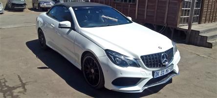 2015 Mercedes Benz E250 AMG Cabriolet 
