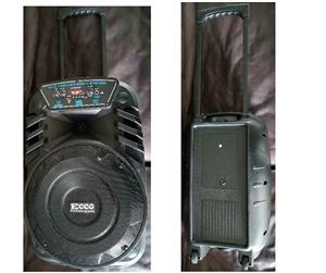 12inch Bluetooth Trolley Speaker with wireless mic, New with 1 year warranty and includes delivery