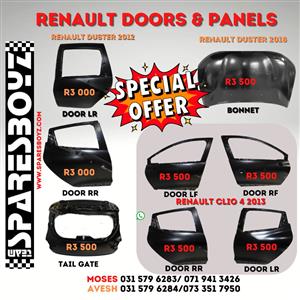 RENAULT DOORS & PANE