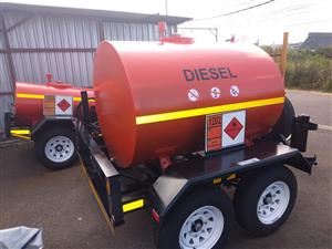 2000 LITRE MILD STEEL DIESEL BOWSER 