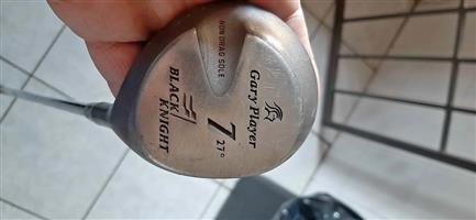 Gary Player Black Knight 7 Wood. Excellent condition