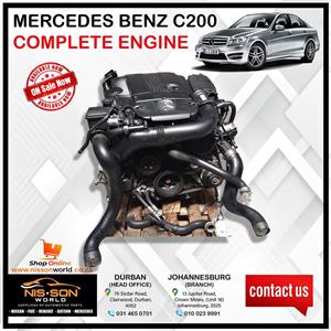 MERCEDES BENZ C200 ENGINE