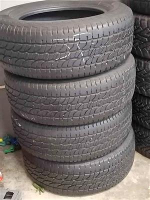 265 60 18 Michelin LTX Force (USED TYRES)