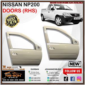 NISSAN NP200 RHS DOORS