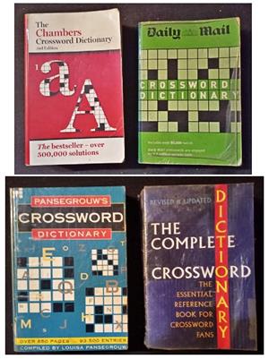 Crossword Dictionaries x4