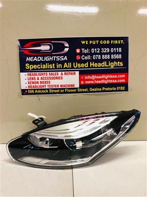 Renault Megane 3 left side chrome headlight 