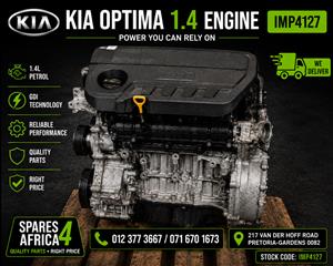 Kia Optima 1.4 Used Engine for sale. 